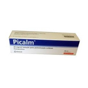 Picalm, 40 mg/g-50g Solução Pulverização Cutânea X1 Picalm, 40 mg/g-50g Solução Pulverização Cutânea X1