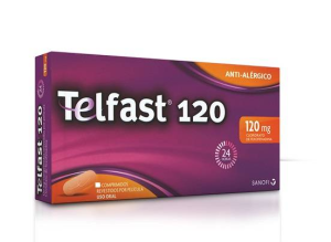 Telfast 120, 120mg Comprimidos Revestidos X20 Telfast 120, 120mg Comprimidos Revestidos X20