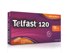 Telfast, 180mg Comprimidos Revestidos X20 Telfast, 180mg Comprimidos Revestidos X20