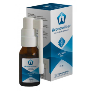 Broncoliber, 50 mg/mL-13ml Solução Pulverização Oral X1 Broncoliber, 50 mg/mL-13ml Solução Pulverização Oral X1