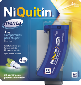Niquitin Menta, 4 mg x 20 comp chupar Niquitin Menta, 4 mg x 20 comp chupar