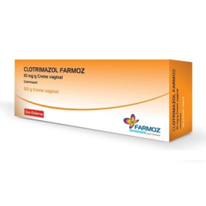 Clotrimazol Farmoz, 10 mg/g-50 g x 1 creme vag bisnaga Clotrimazol Farmoz, 10 mg/g-50 g x 1 creme vag bisnaga