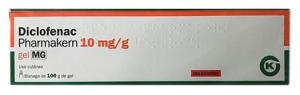 Diclofenac Pharmakern MG, 10 mg/g-100 g x 1 gel bisnaga Diclofenac Pharmakern MG, 10 mg/g-100 g x 1 gel bisnaga