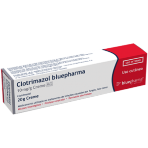 Clotrimazol Bluepharma MG, 10mg/g Creme Bisnaga X1 Clotrimazol Bluepharma MG, 10mg/g Creme Bisnaga X1