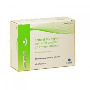Tebarat, 0,125 mg/0,25mL X30 solução col unidose Tebarat, 0,125 mg/0,25mL X30 solução col unidose