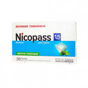 Nicopass Alcaçuz Menta, 1,5 mg x 96 pst Nicopass Alcaçuz Menta, 1,5 mg x 96 pst