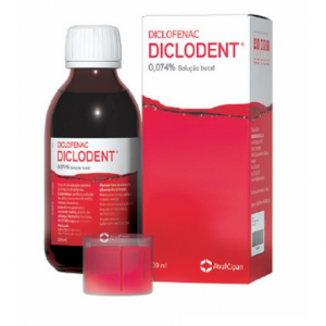 Diclodent, 0,74mg/mL-100mL x 1 sol bucal frasco Diclodent, 0,74mg/mL-100mL x 1 sol bucal frasco