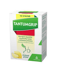 Tantumgrip sabor a limão, 600/10mg Pó Solução Oral Saquetas X10 Tantumgrip sabor a limão, 600/10mg Pó Solução Oral Saquetas X10