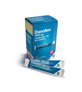 Danofen, 400mg/10ml Suspensão Oral Saquetas X20 Danofen, 400mg/10ml Suspensão Oral Saquetas X20