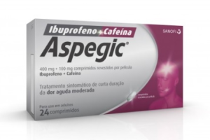 Aspegic, 400mg + 100mg Blister 24 Unidade(s) Comprimidos Revestidos Película Aspegic, 400mg + 100mg Blister 24 Unidade(s) Comprimidos Revestidos Película