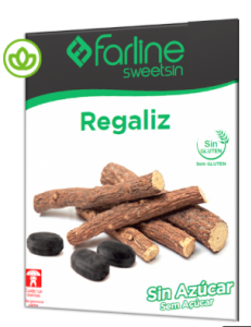 Farline Sweetsin Rebuçados Regaliz S/Gl S/Ac 50g Farline Sweetsin Rebuçados Regaliz S/Gl S/Ac 50g