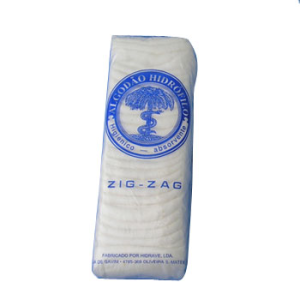 Algodão Zigzag Normal Branco 70g Algodão Zigzag Normal Branco 70g