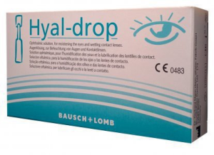 Hyal Drop Solução Oftalmológica 0,2% 0,5ml X20 Hyal Drop Solução Oftalmológica 0,2% 0,5ml X20