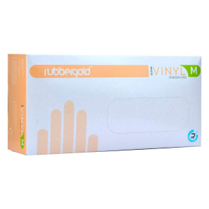 Rubbergold Luva Vinil S/Pó M X100 Rubbergold Luva Vinil S/Pó M X100