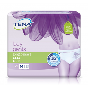 Tena Lady Protective Underwear Cueca Discreta Médio x12 Tena Lady Protective Underwear Cueca Discreta Médio x12