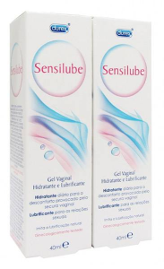 Durex Sensilube Duo Fluido Lubrificante Vaginal 2 x 40 ml com Oferta de 2ª Embalagem Durex Sensilube Duo Fluido Lubrificante Vaginal 2 x 40 ml com Oferta de 2ª Embalagem