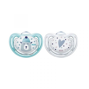 Nuk Chupetas Winter Wonder Silicone 6-18m X2 Nuk Chupetas Winter Wonder Silicone 6-18m X2