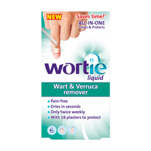 Wortie Líquido Removedor Verrugas 5 ml com Pensos 18 Unidade(s) Wortie Líquido Removedor Verrugas 5 ml com Pensos 18 Unidade(s)