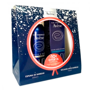 Avène Homem Espuma Barbear Pele sensível 200 ml + Bálsamo Pós-Barbear 75 ml com Desconto de 10? Avène Homem Espuma Barbear Pele sensível 200 ml + Bálsamo Pós-Barbear 75 ml com Desconto de 10?