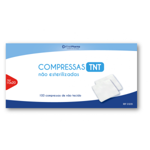 Compressa Tnt N/Esterilizadas 10X20 X100 Firstpha Compressa Tnt N/Esterilizadas 10X20 X100 Firstpha