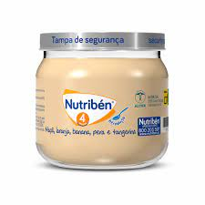 Nutriben Boião 4 Maçã Laranja Banana Pêra 120g Nutriben Boião 4 Maçã Laranja Banana Pêra 120g