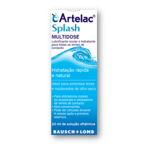 Artelac Splash Multidose Colírio 10ml Artelac Splash Multidose Colírio 10ml
