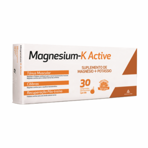 Magnesium-K Active Comprimidos efervescentes 30 Unidade(s) com Reembolso 30% Magnesium-K Active Comprimidos efervescentes 30 Unidade(s) com Reembolso 30%
