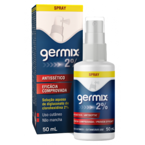 Germix Spray Solução Clorohexidina 2% 50ml Germix Spray Solução Clorohexidina 2% 50ml