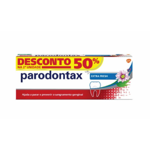 Parodontax Extra Fresh Duo Pasta dentífrica 2x 75ml Menta e Eucalipto com Preço especial Parodontax Extra Fresh Duo Pasta dentífrica 2x 75ml Menta e Eucalipto com Preço especial