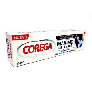 Corega Máximo Selamento Creme fixador para prótese dentária 40g com Desconto de 20% Corega Máximo Selamento Creme fixador para prótese dentária 40g com Desconto de 20%
