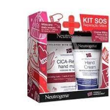 Neutrogena Kit SOS Reparação Mãos CICA-Repair Máscara de mãos 2 x 10 g + Creme de mãos 50 ml Neutrogena Kit SOS Reparação Mãos CICA-Repair Máscara de mãos 2 x 10 g + Creme de mãos 50 ml