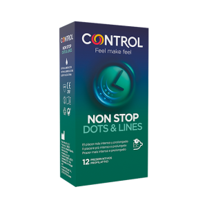Control Non Stop Dots & Lines Preservativo X12 Control Non Stop Dots & Lines Preservativo X12