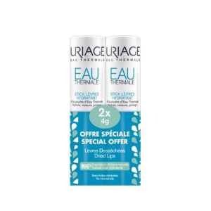 Uriage Eau Therm Stick Labial Hidratante 4g X2 Uriage Eau Therm Stick Labial Hidratante 4g X2