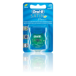 Oral B Fio Dentário Satinfloss Menta Oral B Fio Dentário Satinfloss Menta