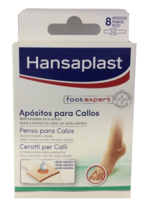 Hansaplast Médio Penso Calo Caixa Verde X8 Hansaplast Médio Penso Calo Caixa Verde X8