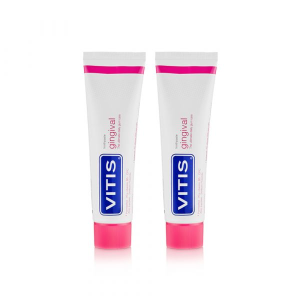 Vitis Gingival Duo Pasta dentífrica 2 x 100 ml com Oferta da 2ª Embalagem Vitis Gingival Duo Pasta dentífrica 2 x 100 ml com Oferta da 2ª Embalagem