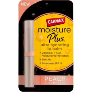Carmex Moist Plus Hidratante Lábio Spf15 Pêssego 2g Carmex Moist Plus Hidratante Lábio Spf15 Pêssego 2g