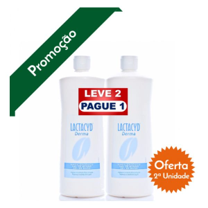Lactacyd Derma Duo emulsão dermatológica 2 x 500 ml Lactacyd Derma Duo emulsão dermatológica 2 x 500 ml