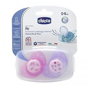 Chicco Physio Air Rosa Latex 0-6m+ X2 Chicco Physio Air Rosa Latex 0-6m+ X2
