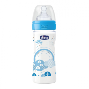 Chicco Biberão Benessere Boy Tetina Silicone 250ml Chicco Biberão Benessere Boy Tetina Silicone 250ml
