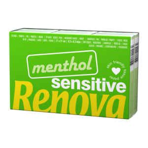 Renova Lb Verde Lenços Mentol 3folhas X6 Renova Lb Verde Lenços Mentol 3folhas X6