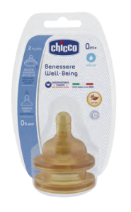 Chicco Tetina Benessere Rápido Latex 4m+ X2 Chicco Tetina Benessere Rápido Latex 4m+ X2