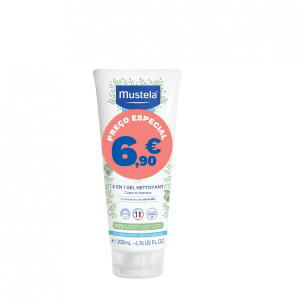 Mustela Bebé Gel de banho pele normal 2 em 1 corpo e cabelo 200 ml com Preço especial Mustela Bebé Gel de banho pele normal 2 em 1 corpo e cabelo 200 ml com Preço especial