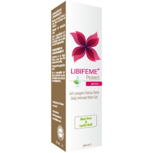Libifeme Protect Gel Lavagem Intima Diaria 200ml Libifeme Protect Gel Lavagem Intima Diaria 200ml