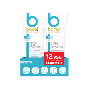 Barral DermaProtect Duo Creme de pés reparador 2 x 100 ml com Preço especial de 12.99? Barral DermaProtect Duo Creme de pés reparador 2 x 100 ml com Preço especial de 12.99?