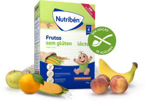 Nutriben Farinhas Frutas S/Gluten Láctea 250g Nutriben Farinhas Frutas S/Gluten Láctea 250g