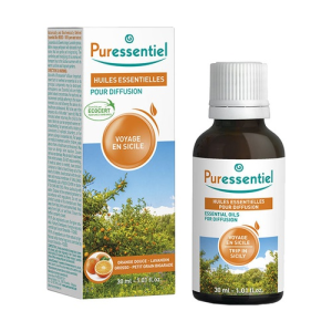 Puressentiel Difusor Óleo Essencial Viagem à Sicília 30ml Puressentiel Difusor Óleo Essencial Viagem à Sicília 30ml