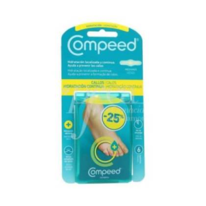 Compeed Penso Calos Médio Hidratante x6 Desconto 25% Compeed Penso Calos Médio Hidratante x6 Desconto 25%