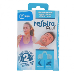 Respira Plus Dilatador Nasal Reutilizável X2 Respira Plus Dilatador Nasal Reutilizável X2