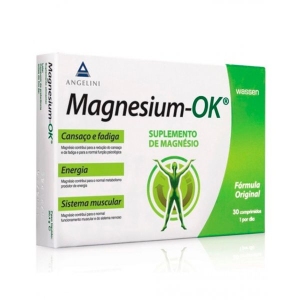 Magnesium-OK Homem 50+ Comprimidos X30 Magnesium-OK Homem 50+ Comprimidos X30
